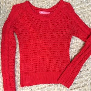 3/$10 ✨ Red knit crewneck sweater